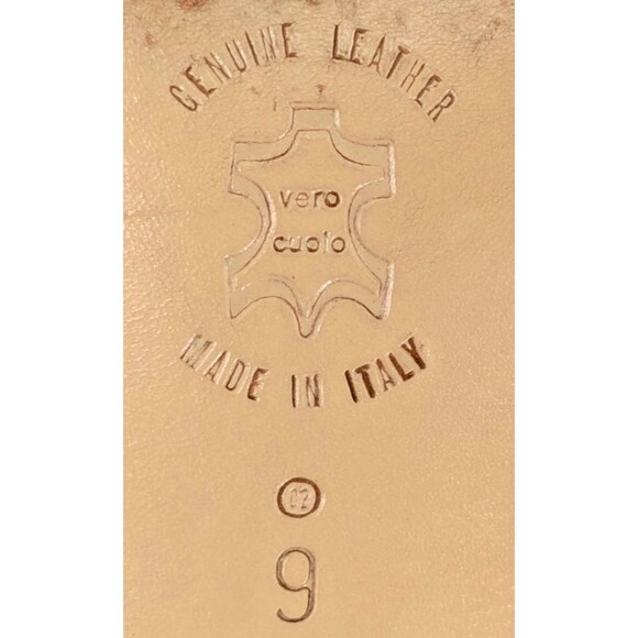 ALMALFI Pumps Size 9C Black 1 1/2 " Heel Leather Italy Designer Cocktail Party - Picture 10 of 10